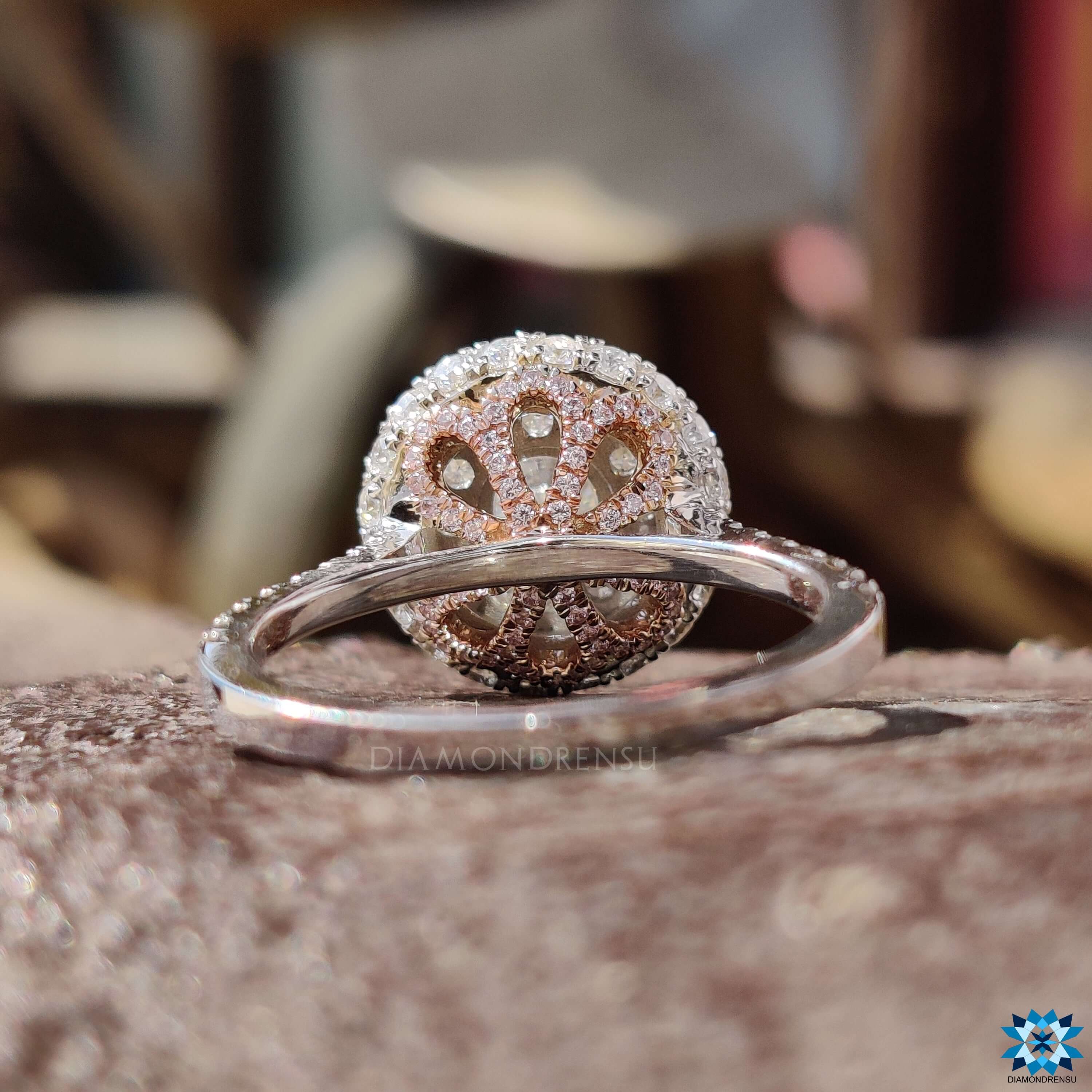 vintage style engagement ring