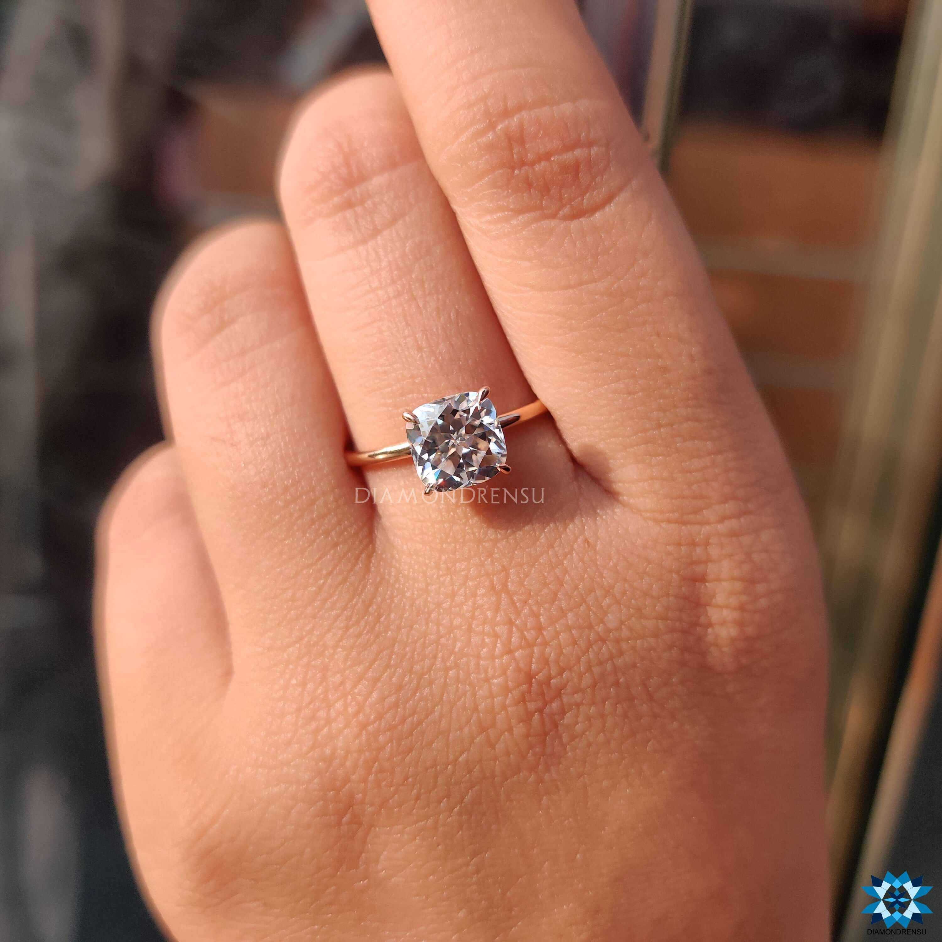 best moissanite engagement rings - diamondrensu