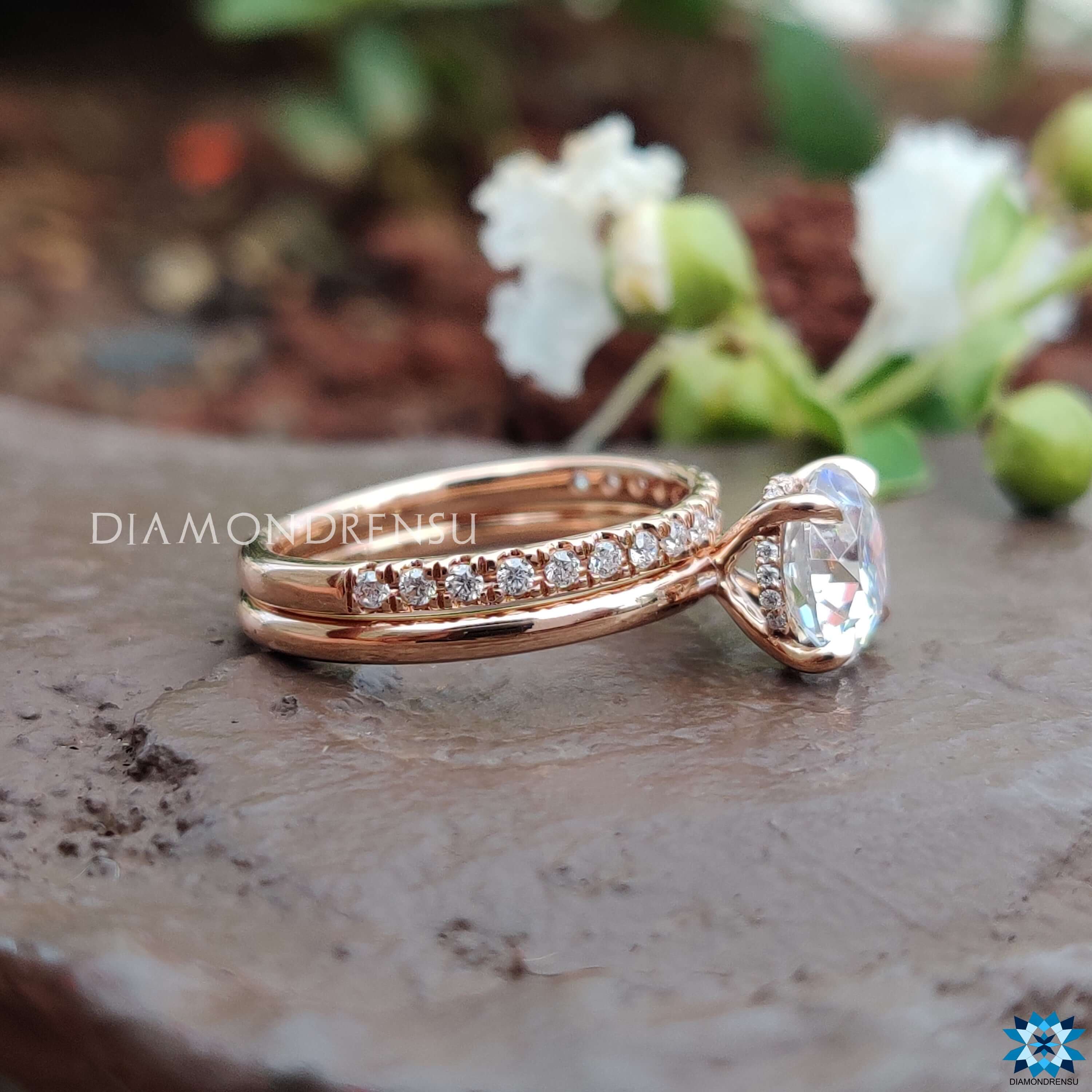 moissanite rings - diamondrensu