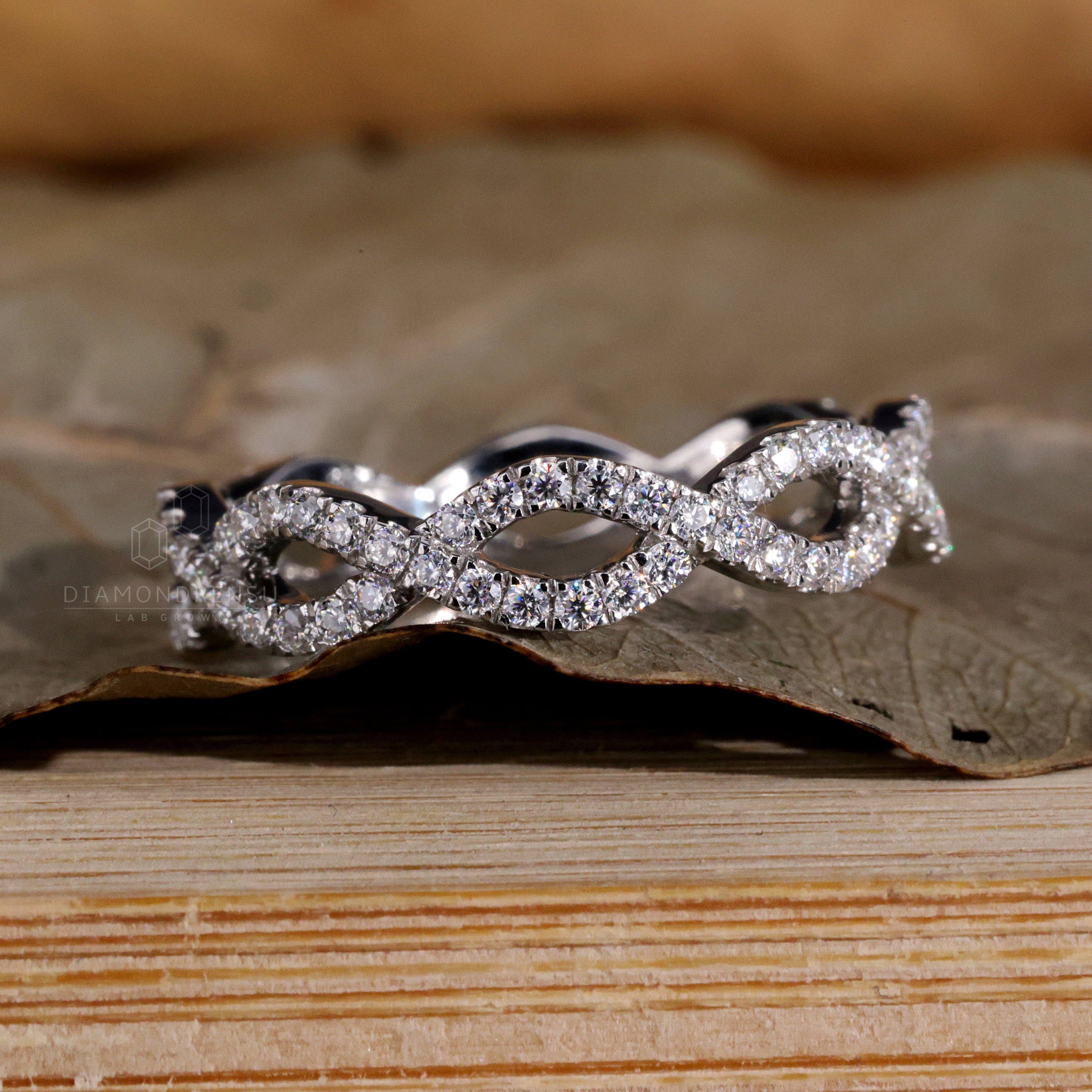 customized wedding band - diamondrensu